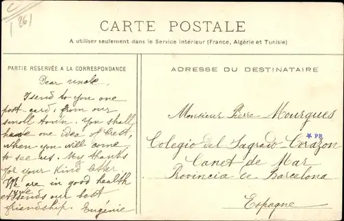 Ak Crest Drôme, Le Pont du Chemin de fer