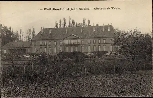 Ak Châtillon Saint Jean Drôme, Chateau de Triors