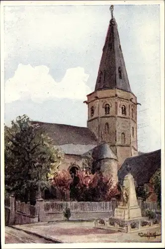 Künstler Ak Marquise Pas de Calais, L'Eglise