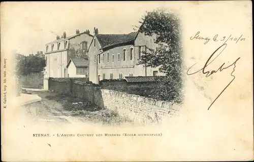 Ak Stenay Lothringen Meuse, L'Ancien Couvent des Minimes, Ecole Municipale