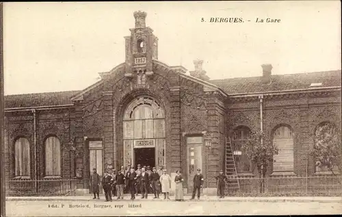 Ak Bergues Nord, La Gare