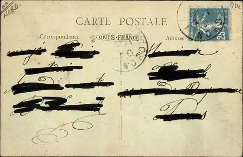 Ak La Bassée Nord, Rue de Lens, Avant et apres la Guerre