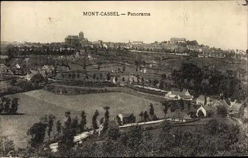 Ak Mont Cassel Nord, Gesamtansicht