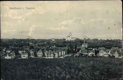 Ak Kelkheim im Taunus, Totalansicht vom Ort