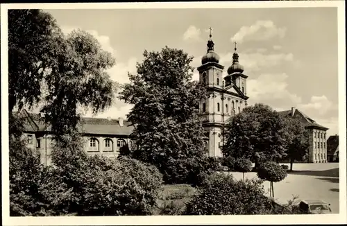 Ak Waldsassen in der Oberpfalz, Stiftskirche