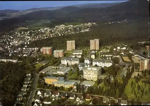 Ak Eberstadt Darmstadt in Hessen, Panorama, Fliegeraufnahme