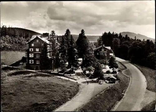 Ak Bühlertal im Schwarzwald, Schwarzwaldhaus Kurhaus Plättig