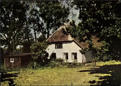 Ak Grieben Insel Hiddensee in der Ostsee, Fischerhaus