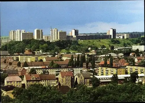 Ak Neubrandenburg in Mecklenburg, Ensemble Alt- und Neubau