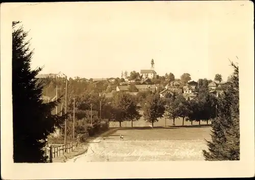 Foto Ak Schäftlarn Oberbayern, Teilansicht