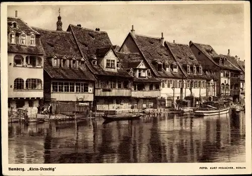 Ak Bamberg in Oberfranken, Klein-Venedig