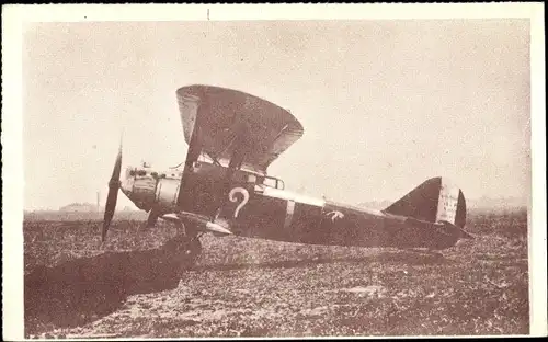 Ak Zivilflugzeug, Le Breguet Hispano de Costes et Bellonte