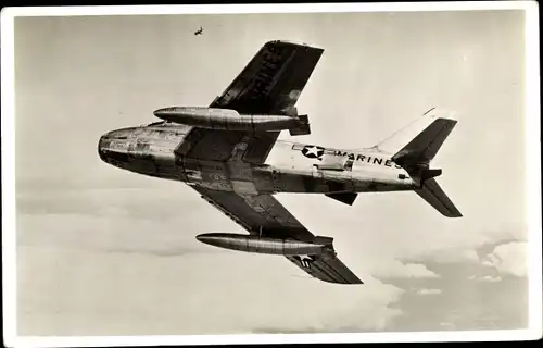 Ak Amerikanisches Militärflugzeug, North American FJ 3 Fury