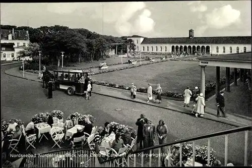 Ak Norderney in Ostfriesland, Kurparkanlage