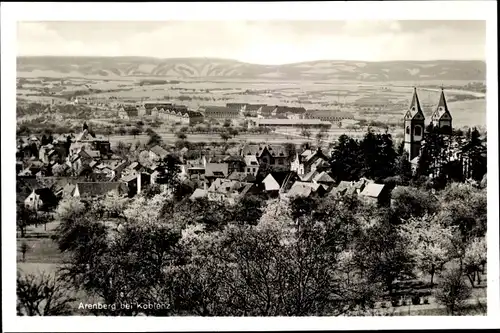 Ak Arenberg Koblenz am Rhein, Gesamtansicht