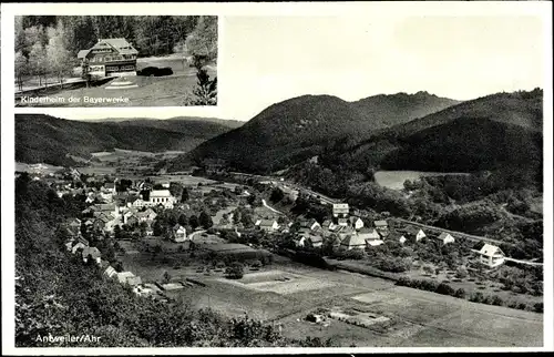 Ak Antweiler an der Ahr, Panorama, Kinderheim d. Bayerwerke