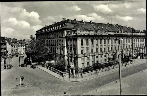 Ak Ansbach in Mittelfranken Bayern, Schloss