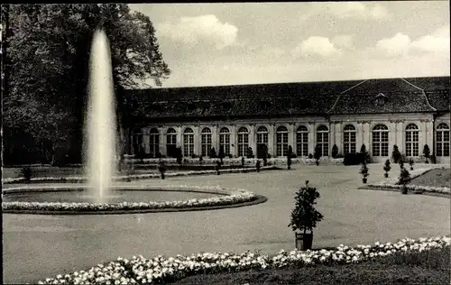 Ak Ansbach in Mittelfranken Bayern, Hofgarten, Orangerie