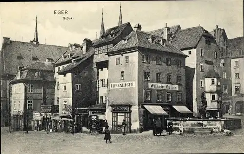 Ak Cheb Eger Region Karlsbad, Stöckl