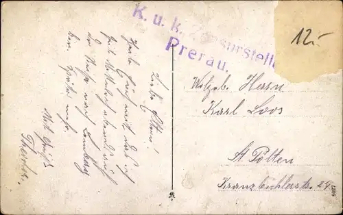 Ak Přerov Prerau Region Olmütz, Komenskystraße