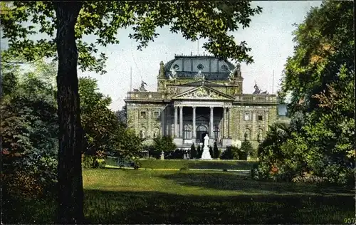 Ak Wiesbaden in Hessen, Königliches Theater