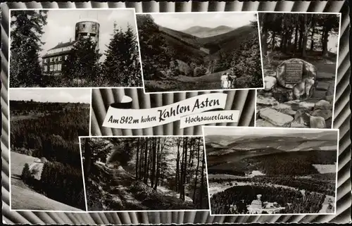 Ak Winterberg im Sauerland, Gaststätte Astenturm, Wald, Landschaft