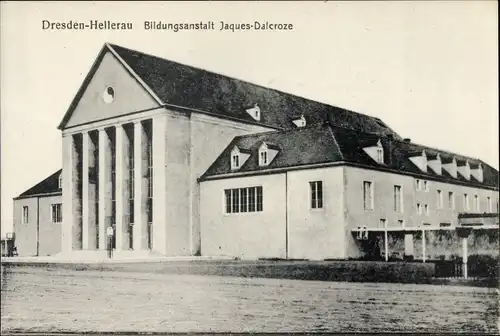 Ak Dresden Hellerau, Bildungsanstalt Jaques-Dalcroze