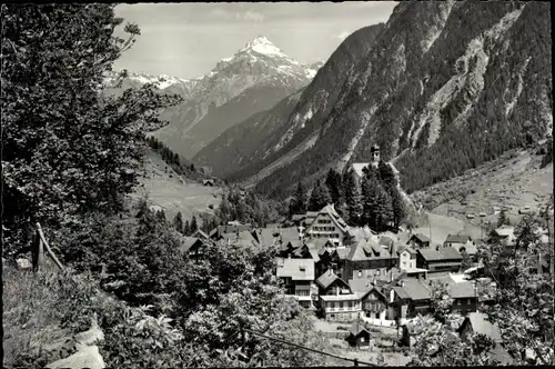 Ak Wassen Kt Uri Schweiz, Teilansicht mit Windgälle