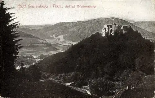 Ak Leutenberg in Thüringen, Blick auf Schloss Friedensburg