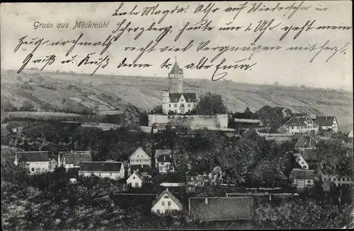 Ak Möckmühl Baden Württemberg, Totalansicht der Ortschaft