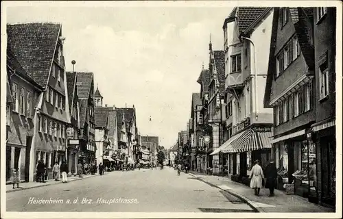 Ak Heidenheim an der Brenz, Hauptstraße