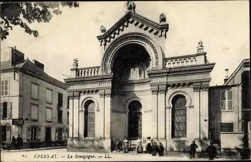 Judaika Ak Epernay Marne, La Synagogue, Synagoge