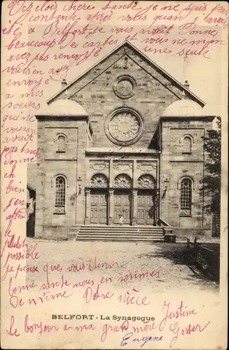 Judaika Ak Belfort Beffert Beffort Territoire de Belfort, La Synagogue