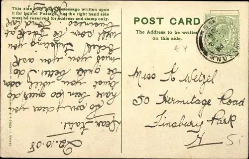 Litho An Example of Two Tea Spoons, If you'll only meet me, Liebespaar