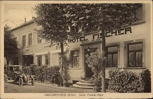 Ak Manderscheid in der Eifel, Hotel Fischer Heid