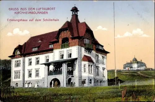 Ak Kirchheimbolanden in der Pfalz, Erholungshaus auf dem Schillerhain