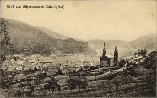 Ak Wilgartswiesen in der Pfalz, Gesamtansicht