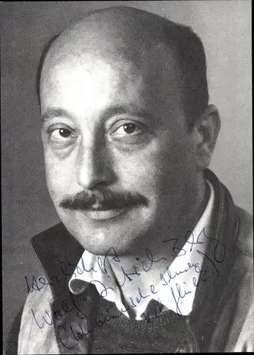 Ak Schauspieler Wolf Dietrich Berg, Portrait, Autogramm