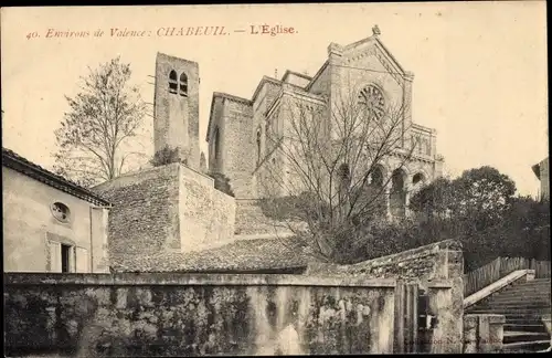 Ak Chabeuil Drôme, L'Eglise
