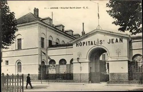 Ak Arras Pas de Calais, Hopital St. Jean