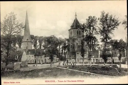 Ak Bergues Nord, Tours de l'Ancienne Abbaye