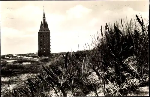 Ak Nordseebad Wangerooge in Ostfriesland, Westturm