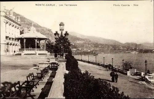 Ak Monte Carlo Monaco, Les Terrasses