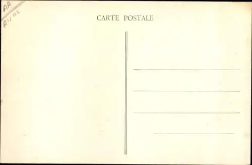 Ak Pinon Aisne, La Tour, Kriegszerstörungen, I. WK