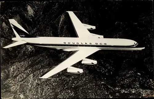 Ak Passagierflugzeug, Zivilflugzeug, Douglas DC-8