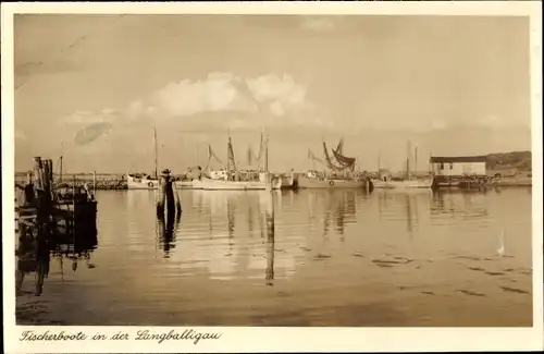 Ak Langballigau Langballig in Angeln, Fischerboote