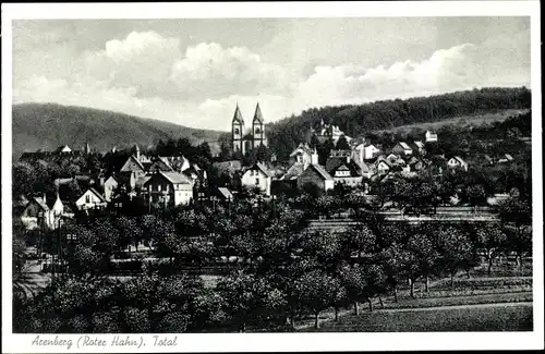 Ak Arenberg Koblenz am Rhein, Totalansicht