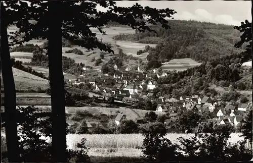 Ak Heigenbrücken im Spessart Unterfranken, Gesamtansicht