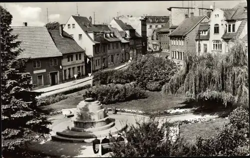 Ak Artern an der Unstrut im Kyffhäuserkreis, Geschwister Scholl Platz