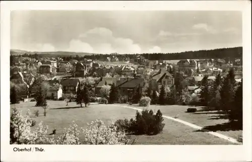 Ak Oberhof im Thüringer Wald, Teilansicht